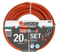 Gardena Basic Kit tuyau 13 mm (1/2"), 20m + nécessaire de base 18970-29