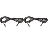 Gardena Câble de rallonge (10 m) : pour capteur de Pluie et sonde d'humidité du Sol, câble de raccordement avec système Click Simple, jusqu'à 105 m, sur et sous Le Sol (01868-20) (Lot de 2)