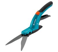GARDENA Cisaille à gazon Comfort: cisailles de haute qualité avec lame de coupe dentelée, revêtement anti-adhésif, patin pour une hauteur de coupe constante, forme de poignée ergonomique (8733-20)