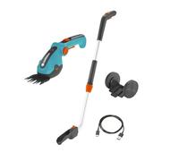 Gardena - Cisaille à gazon sans fil 3,6 V ComfortCut Li, télescopique, batterie intégrée, chargeur 9889-20