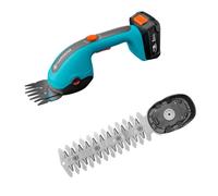 Gardena Kit Cisaille à Gazon + Lame Taille buissons PowerCut 18V / P4A sans Batterie: Lames tranchantes, Lames interchangeables, Légère, Stockage Vertical, sans Fil (14750-55)