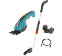 Gardena ClassicCut Li Cisaille a gazon, manche télescopique et roues 9886-20