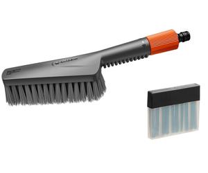 GARDENA Cleansystem brosse à main douce S avec recharges savonneuses