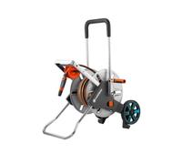 Gardena CleverRoll - Chariot à tuyaux CleverRoll M Easy, en métal, avec tuyau Flex et accessoires, 25 m 18547-20