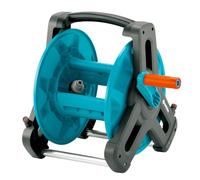 Gardena Dévidoir Classic 50 : dévidoir pour tuyau d'arrosage max. 50 m (tuyau de 13 mm), construction compacte, avec raccord anti-goutte, raccord de tuyau coudé (8007-20)