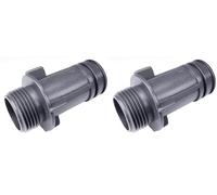 Gardena Douille de raccordement Longue: Raccord pour Connexion du Bloc de vannes, Compatible with Blocs de vannes V1 et V3, Accessoire d'origine (5315-20) (Lot de 2)