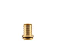 Gardena Erromme en laiton: connecteur en laiton pour vannes de pied et intermédiaire, adapté aux tuyaux 32 mm (1 1/4 Pouce) (7252-20)