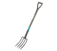 Gardena Fourche à bêcher NatureLine, Noir, Anthracite, Bleu Turquoise, Fourche à bêcher