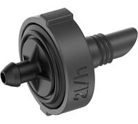 Gardena goutteur en Ligne système Micro Drip 2 l/h, régulation de Pression: Goutteur d’extrémité pour Plantes Individuelles avec différentes hauteurs de Pot, Constant de 0,5 à 4 Bars (13302-20)