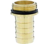 Gardena Grommet en laiton: connecteur en laiton pour vannes de pied et intermédiaire, adapté aux tuyaux de 19 mm (3/4 Pouce) (7250-20)