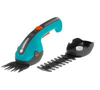 GARDENA Kit Cisaille à Gazon Classiccut Li + Lame Taille-Buissons : Coupe-Bordures pour Coupe Précise des Bordures et la Taille des Arbustes (9854-20)