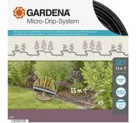 GARDENA Kit complet arrosage goutte-à-goutte taille S Micro-Drip® - Arrosage ligne 100m max - Système auto-nettoyant - (13010-20)