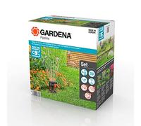 Gardena kit d’équip. pipeline avec dispositif d’arrosage: jeu complet d’incorporation dans le sys. de pipeline, prise d’eau partout dans la maison et le jardin, montage souterrain (08272-20)