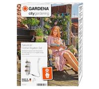 Gardena Kit d'arrosage NatureUp! pour mur végétal d'angle, jusqu'à 12 plantes, arrosage invisible