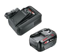 Gardena Kit chargeur AL 18V-44 P4A 4,4 A et batterie PBA 18V Li‑Ion 4,0 Ah (14915-20)