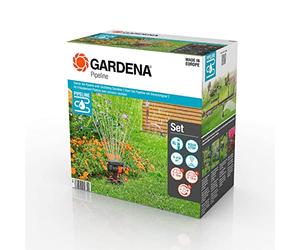 Gardena Kit départ Pipeline avec arroseur oscillant