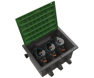 Gardena Kit regard pré-montable V3 + électrovannes programmables, Bluetooth 9V 1286-20