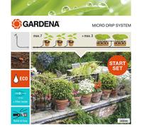 Gardena Micro-Drip-System Kit d'arrosage goutte-a-goutte pour plantes en pots M 13001-20