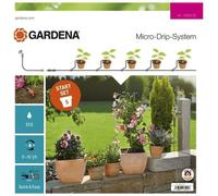 Gardena Micro-Drip-System Kit d'arrosage goutte-a-goutte pour plantes en pots S 13000-32