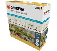 Gardena Micro-Drip-System Kit d'initiation pour balcon - jusqu'a 15 pots. 13401-20