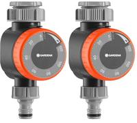 Gardena Minuterie d'arrosage : Interrupteur Automatique pour robinets d'eau 26,5 mm (G 3/4) ou 33,3 mm (G1), durée d'arrosage Flexible (5-120 Min), Connexion Facile grâce au raccord Rapide (1169-20)