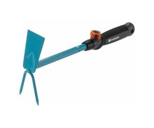 GARDENA Petite houe combisystem GARDENA, lame droite, 2 dents Quantité:1