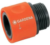 GARDENA Pièce de Tube de Transition: pièce de Connexion en Tant Que Transition d'un raccord de Tuyau dans Le connecteur de Robinet, Pendant 26,5 mm (G3 / 4), z. en Tant Que Machines à Laver (2917-20)