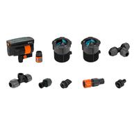 Gardena Pipeline - Set d'irrigation de jardin Pipeline, avec arroseur oscillant 08272-20