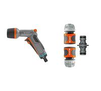 Gardena Pistolet d'Arrosage et de Nettoyage Comfort Ecopulse™ : Pistolet & Nécessaires d'Arrosage de Gardena : Raccords pour Extension de Tuyau 13 mm (1/2") et 15 mm (5/8")