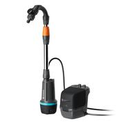 Gardena Pompe pour collecteur d’eau de pluie 2400 ComfortAutomatic 18V P4A - sans chargeur ni batterie: Pompe à eau automatique, Arrosage programmé, Fonction minuterie, Pression constante (14605-55)