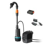 Gardena - 18V AKU Drum Pump 2400 ComfortAuto, 1x batterie 2.5 Ah Li-Ion, chargeur 14605-20