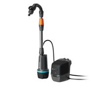 Gardena Pompe pour collecteur d'eau de pluie 2600 Comfort 18V P4A - sans chargeur ni batterie: Programmation de l'arrosage, Fonction minuterie, S’adapte à votre réservoir d’eau (14604-55)