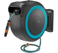 Gardena Powerroll Boîte à tuyaux murale sans fil Xxl sans batterie 40 M Turquoise 18645-55