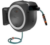 Gardena PowerRoll XL Dévidoir mural sans fil - Solo, 35 m, 18V, blanc, 18642-55