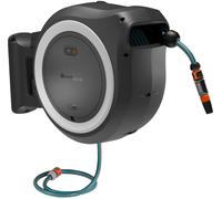 Gardena PowerRoll - Enrouleur à tambour sans fil 18 V PowerRoll XXL, avec tuyau de 40 m, sans batterie ni chargeur, blanc 18647-55