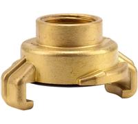 GARDENA Raccord cannelé avec filetage femelle 21 mm raccord en laiton de 21 mm (G 1/2")