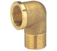 Gardena Raccord coudé 07284-20 – laiton, filetage femelle/mâle G 1 – 5 pièces
