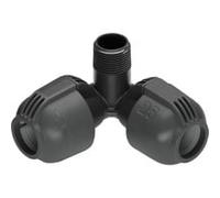 GARDENA "Raccord d''angle 25 mm x 20/27 (3/4) mâle, Connecteur"
