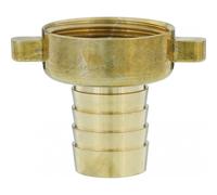 Gardena Raccord de tuyau 07141-20 en laiton filetage G1" 2 pièces