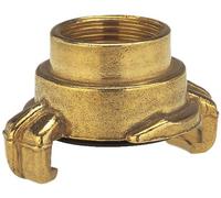 GARDENA Raccord cannelé avec filetage femelle 21 mm raccord en laiton de 21 mm (G 1/2")