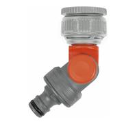 GARDENA Robinet coudé SB GARDENA pour robinet d'eau de 26,5 mm (G 3/4) avec filetage de 33,3 mm (G 1), pour robinet d'eau de 21 mm (G 1/2) avec filetage de 26,5 mm (G 3/4) Quantité:1