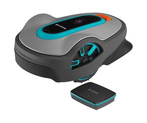 Gardena Robot rasaerba Smart SILENO Life 1000 m² Set: innovativa tecnologia IA Lona, comando tramite app, SensorControl, per pendenze fino al 35 per Cento, Con Smart Gateway, IT-Version (19702-74)