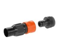 GARDENA Set de raccordement grand débit pour pompes - Adapté pour tuyaux Ø19mm - Kit complet prêt à l’emploi - (1752-20)