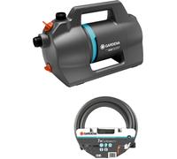 Gardena Silent 4100 Kit Pompe d'arrosage de surface + tuyau d’aspiration (4100 l/h)9052-20