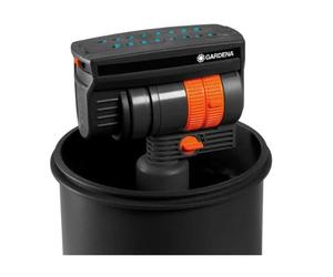 Gardena Sprinklersystem - Arroseur rétractable OS 140, pivotant, avec accessoires, portée 2-15 m 8221-20