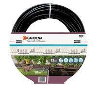 Gardena, Système d'irrigation, Goutteur aérien et souterrain pour arbustes/haies (Tuyau d'égouttage + tube d'égouttage)