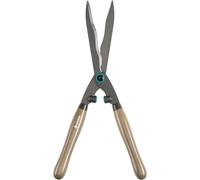 Gardena Taille-Haies NatureCut Ciseaux de Jardin Robustes pour la Coupe de Haies et de Branches épaisses, 23 cm, Lames avec revêtement Anti-adhérant, poignée en Bois Ergonomique (12300-20)