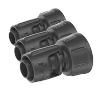 Gardena Tap Fitting 13 mm (1/2") - 3/4" Thread (Lot de 3)
