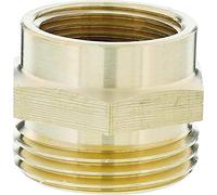 Gardena Threadpoon réducteur en laiton: connecteur en laiton pour la décoration filetée par ex. Pompes, 33,3 mm (G 1 Pouce) - AG / 26,5 mm (G 3/4 Pouce) - IG (7265-20)