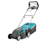 GARDENA Tondeuse à gazon PowerMax 1400/34, Noir/Turquoise